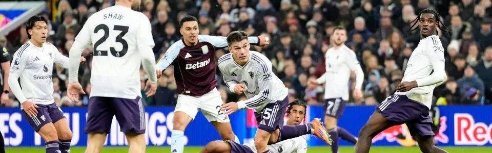 曼联1-2负维拉且B费受伤下轮缺阵！屋漏逢连夜雨，阿莫林必须买人