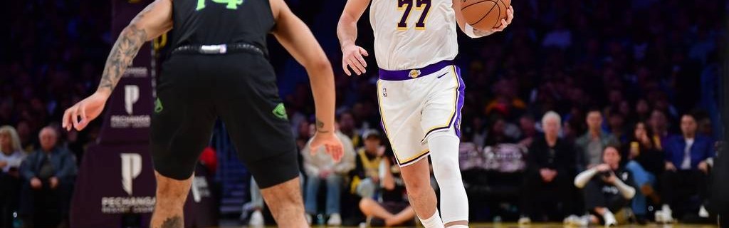 东契奇34+12+7老詹缺阵 湖人轻取鹈鹕收获7连胜