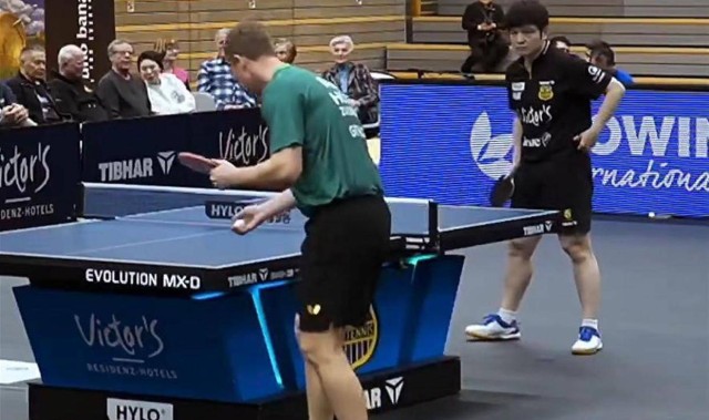 祝贺！樊振东又赢2场胜利，新年保持不败，德甲联赛接连打崩对手